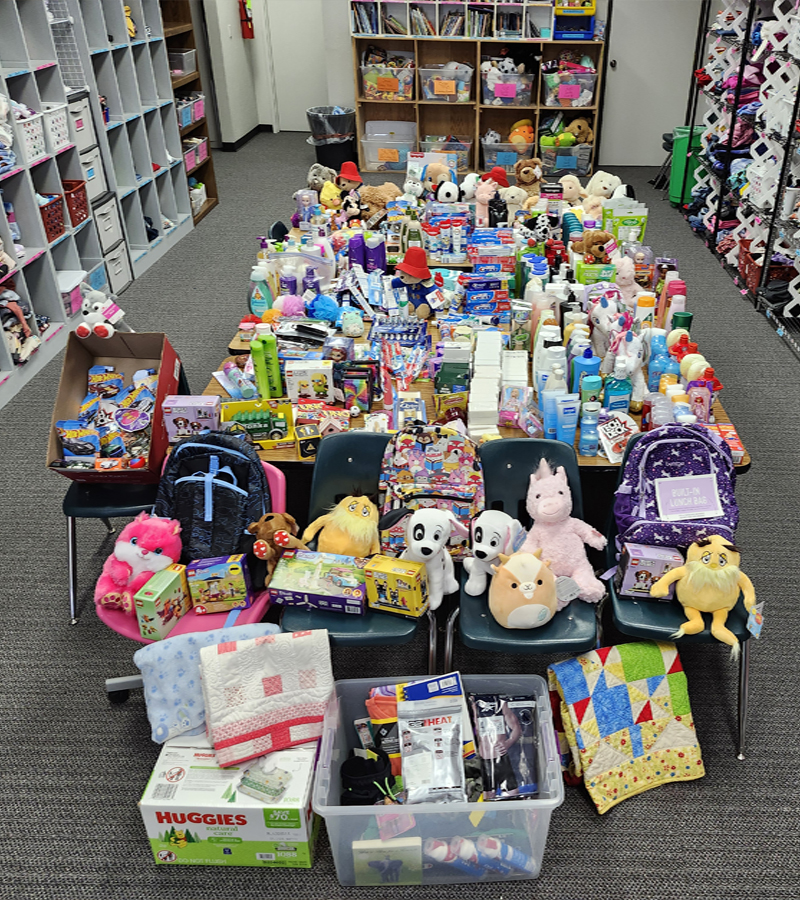 Donation Drive items